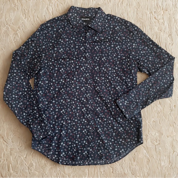 Bonobos Other - Bonobos Navy Floral Button Down Shirt